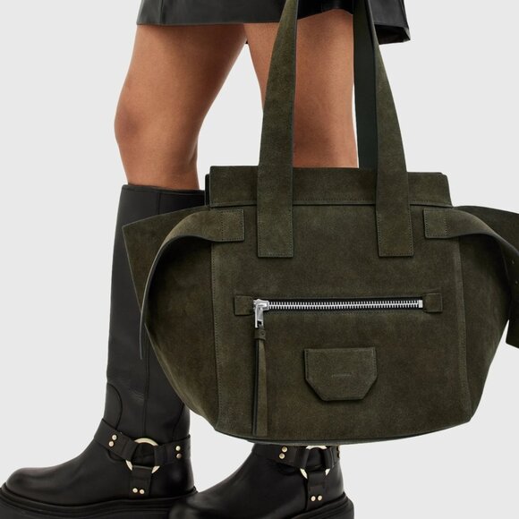 All Saints Handbags - All Saints Suede Tote "EUC"